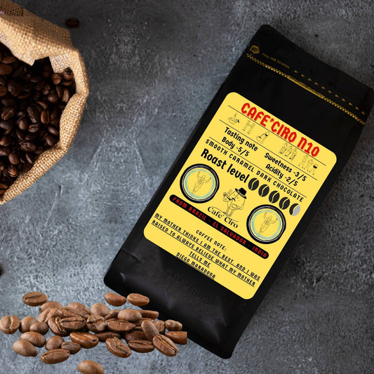 Cafe'Ciro N10 Diego - hand-picked Premium Arabica Coffee beans from  Brazil - El Salvador -India